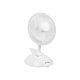 44-062# Asztali ventilátor 6"/15cm csiptetős 25W 2in1 fehér