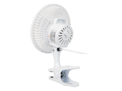 44-062# Asztali ventilátor 6"/15cm csiptetős 25W 2in1 fehér