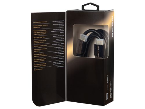 92-647# HDMI-HDMI 8K 1,5 m-es prémium 2,1 V-os csatlakozó