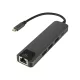86-060 # usb-c rj45 + hdmi hálókártya k-03