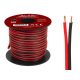 73-343 # Hangszóró vezeték 2x0,75mm fekete-piros 25m
