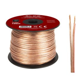 73-325 # Hangszóró vezeték 2x1,50mm átlátszó