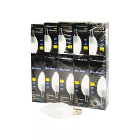 87-433 # Led izzó e14 c37 eco 5w nut 10db