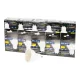 87-438 # Led izzó gu10 8w 230v nulla 10db