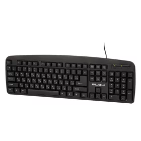 84-208 # Blow Billentyűzet kp-104 usb pl + cirill