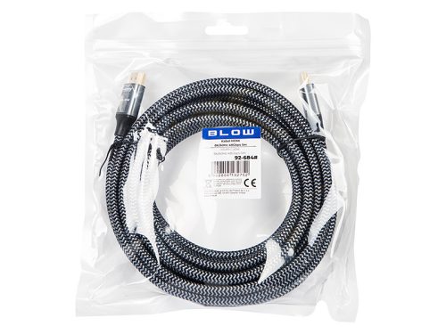 92-684# HDMI-HDMI 8K 5M fonott kábel