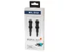 66-160# USB-C csatlakozó - USB-C 4.0 40Gbps 240W 1.0M fekete fonott
