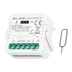 72-083# Intelligens Tuya wifi feszültségmentes relé