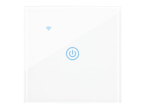 72-087# Tuya intelligens üveg Wifi villanykapcsoló