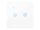 72-088# Tuya intelligens kétcsatornás üveg Wifi villanykapcsoló