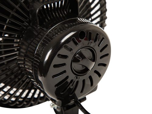 44-023# Asztali ventilátor 6"/15cm csiptetős 25W 2in1 fekete