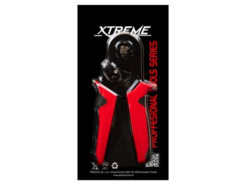 0582# Krimpelő szerszám hüvelyes csatlakozókhoz yac-8 fekete fogantyú