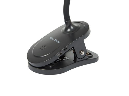 44-165# LED asztali lámpa lb-20 csipesszel, fekete