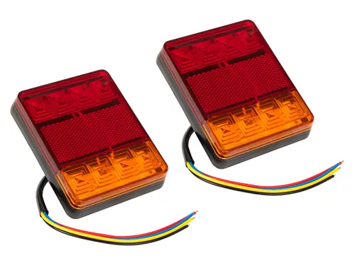 23-228# Autó utánfutó lámpa LED 12v 2db