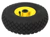 69-002# 26 cm-es kerék talicska kocsihoz 260x85 3.00/4 sárga