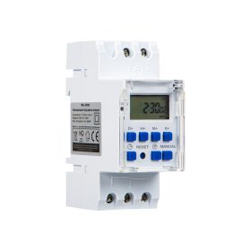Elektronikus DIN időzítő LCD időzítő 230V 16a