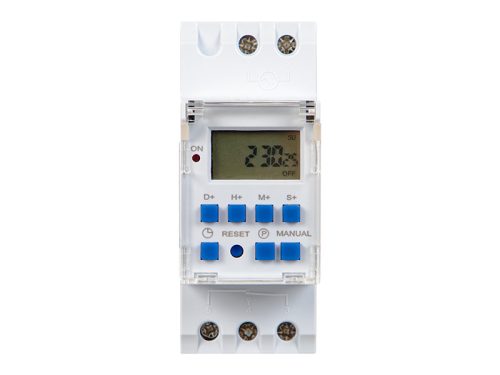 Elektronikus DIN időzítő LCD időzítő 230V 16a
