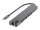 86-077# USB-C elosztó RJ45 + HDMI 100W K-08
