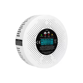 50-637# Szén-monoxid és füstérzékelő xcd30 lcd 3xaa