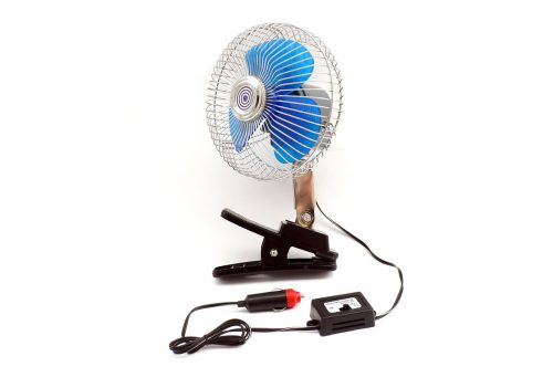 6" 12v-os fém ventilátor klipszes 6" ventilátor