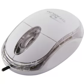 TM102W optikai USB 3D vezetékes egér Raptor Titanum fehér