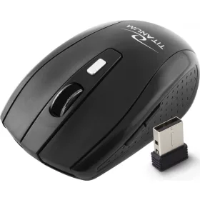   TM105K vezeték nélküli egér 2,4 GHz-es 6D optikai USB Snapper Titanum