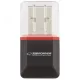 EA134K Micro SD USB kártyaolvasó fekete Esperanza