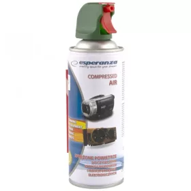   Aer comprimat 400 ml, cu sistem tip pistol, Esperanza Typhoon L Gun, pentru curatare dispozitive