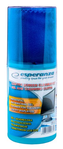 ES121 Esperanza LCD / TFT tisztító gél mikroszálas anyaggal