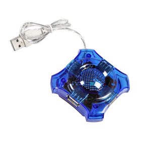 EA150B Esperanza usb 2.0 hub 4 portos csillagkék