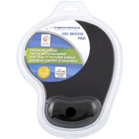 EA137K Esperanza gél egérpad fekete
