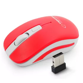   EM126WR Esperanza vezeték nélküli egér. 2.4ghz 4d opt. usb uranus piros / fehér