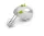 Esperanza EKM007G MUFFIN 125W fehér-zöld kézi mixer