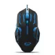EGM403B Vezetékes egér játékosoknak 6D optikai USB MX403 Apache kék