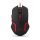 EGM205R Vezetékes egér játékosoknak 6D optikai USB MX205 Fighter piros