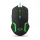 EGM205G Vezetékes egér játékosoknak 6D optikai USB MX205 Fighter zöld