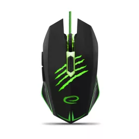   EGM209G Vezetékes egér játékosoknak 6D optikai USB MX209 Claw green
