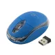 TM120B Vezeték nélküli egér 2,4 GHz 3D, optikai USB Condor kék