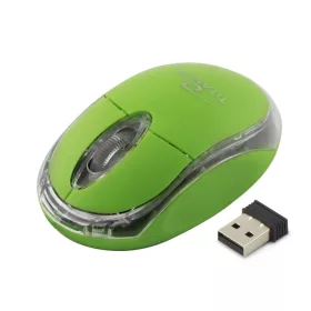   TM120G vezeték nélküli egér 2,4 GHz 3D, optikai USB Condor zöld