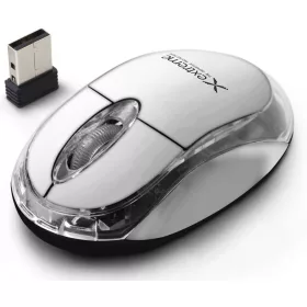   XM105W Extrém vezeték nélküli egér 2.4ghz 3d opt. usb harrier fehér