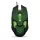 EGM207G Vezetékes egér játékosoknak 6D optikai USB MX207 Cobra zöld