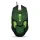 EGM207G Vezetékes egér játékosoknak 6D optikai USB MX207 Cobra zöld