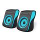 EP140KB Esperanza hangszórók 2.0 USB flamenco fekete-kék