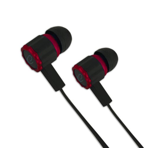 EGH201R Esperanza fülbe helyezhető fejhallgató mikrofonos játék viper fekete-vörös