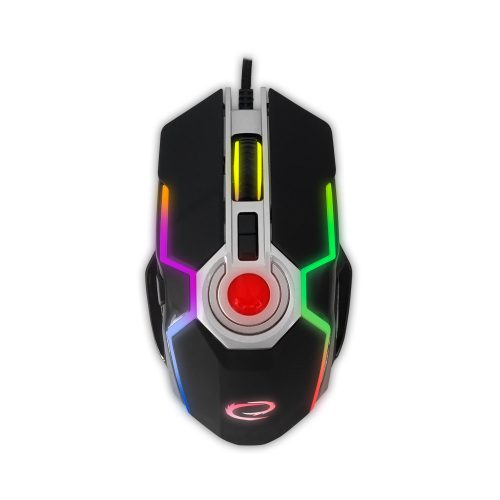 EGM701 Esperanza vezetékes egér gaming led rgb 8d opt. mangora usb