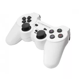 EGG102W Gamepad PC USB Warrior fehér-fekete Esperanza