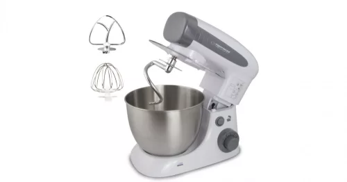Esperanza EKM024 Robotgép, konyhai, 800 W, 6 sebességes, elliptikus mozgás, 4 l-es rozsdamentes acél tál, fehér / ezüst