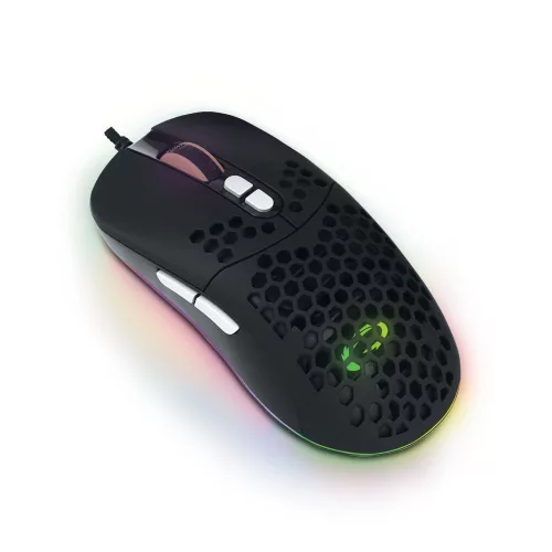 EGM702 Esperanza vezetékes gamer egér RGB LED 7D optikai USB Hydrus
