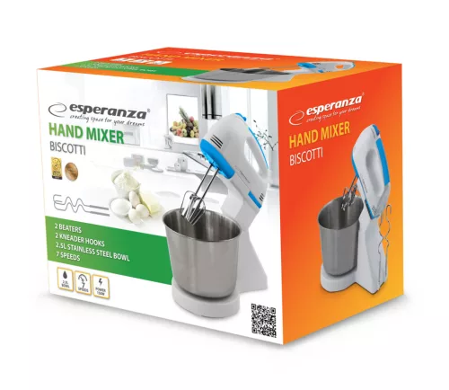 EKM019WB Esperanza robotgép biscotti tállal