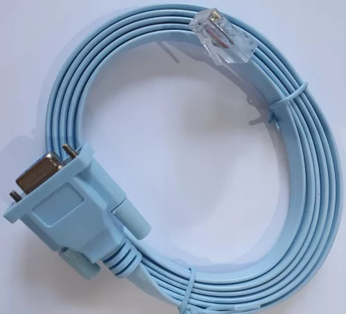 RS232 aljzatkábel - RJ45 dugó